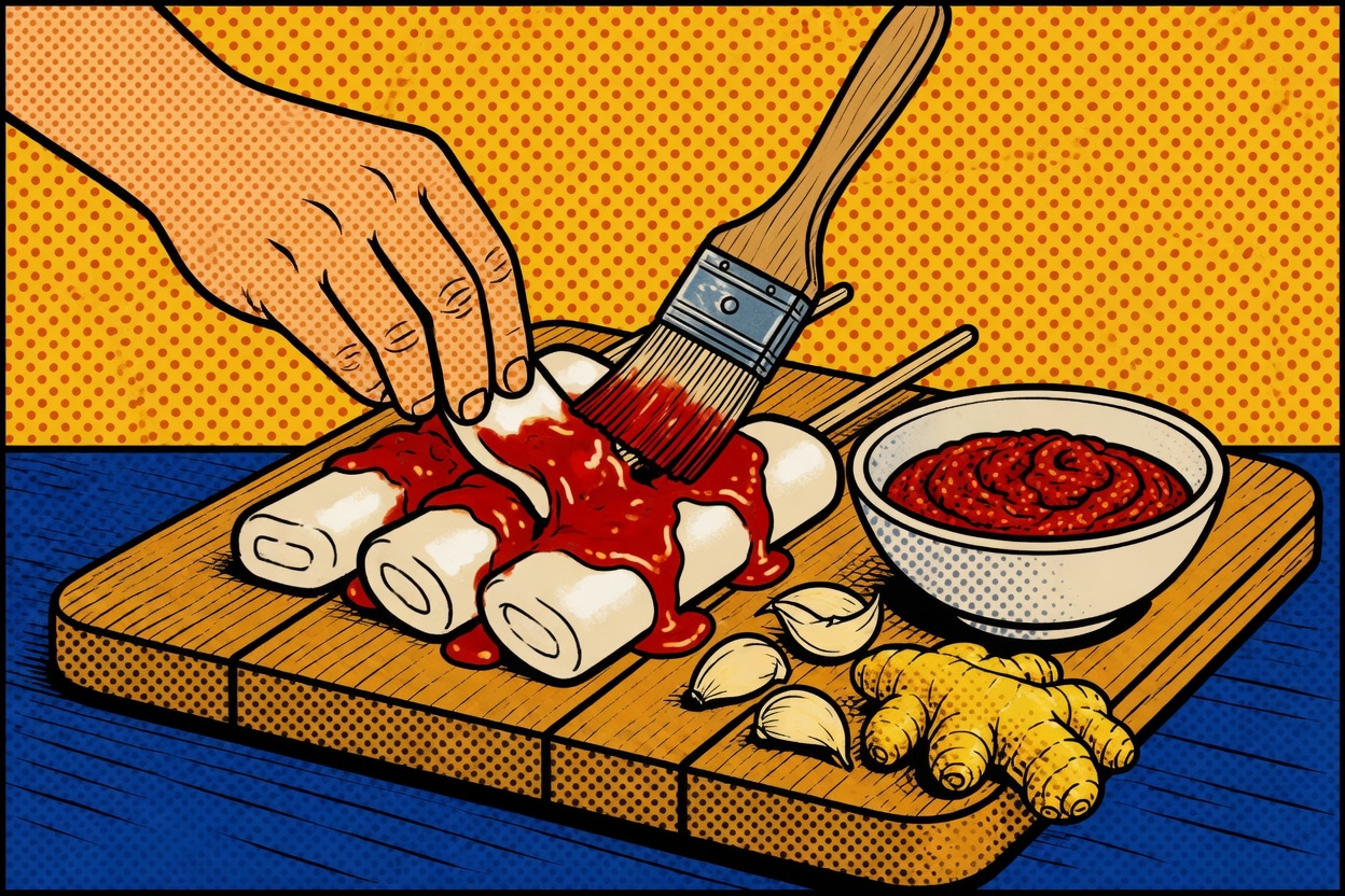 Tteok Kkochi Recipe — Street-Style Rice Cake Skewers